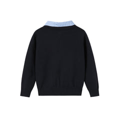 NOU NELLE REMOVABLE COLLAR SWEATER