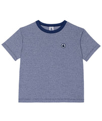 PETIT BATEAU SHORT SLEEVE THIN STRIPE TEE