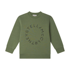 STELLA MCCARTNEY LOGO DISC PRINT SWEATSHIRT