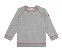STELLA MCCARTNEY SWEATSHIRT WITH RED TRIM