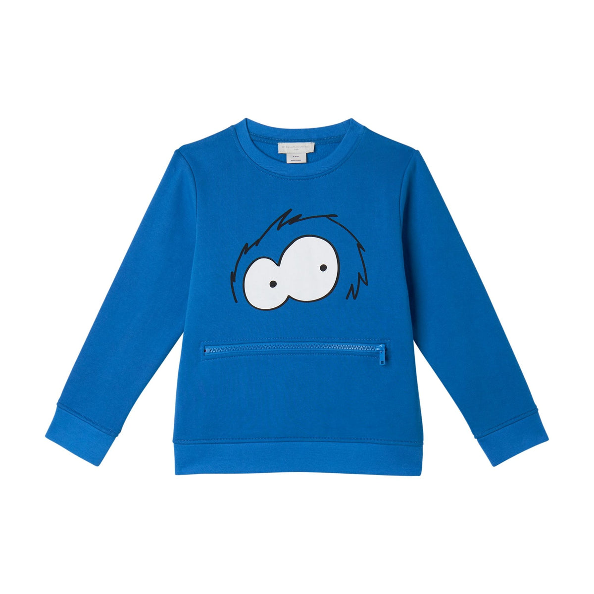 STELLA MCCARTNEY YETI EYES PRINT SWEATSHIRT
