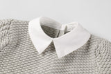 NOU NELLE COLLAR KNIT SWEATER