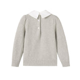 NOU NELLE COLLAR KNIT SWEATER