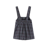 NOU NELLE PLAID OVERALLS