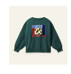 WYNKEN BRAVO PRINT SWEATSHIRT