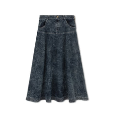BYKE DENIM YOKE SKIRT