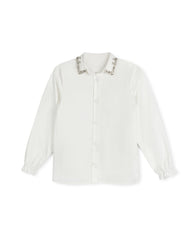 MALLORY & MERLOT NORA STONE EMBELLISHED SHIRT