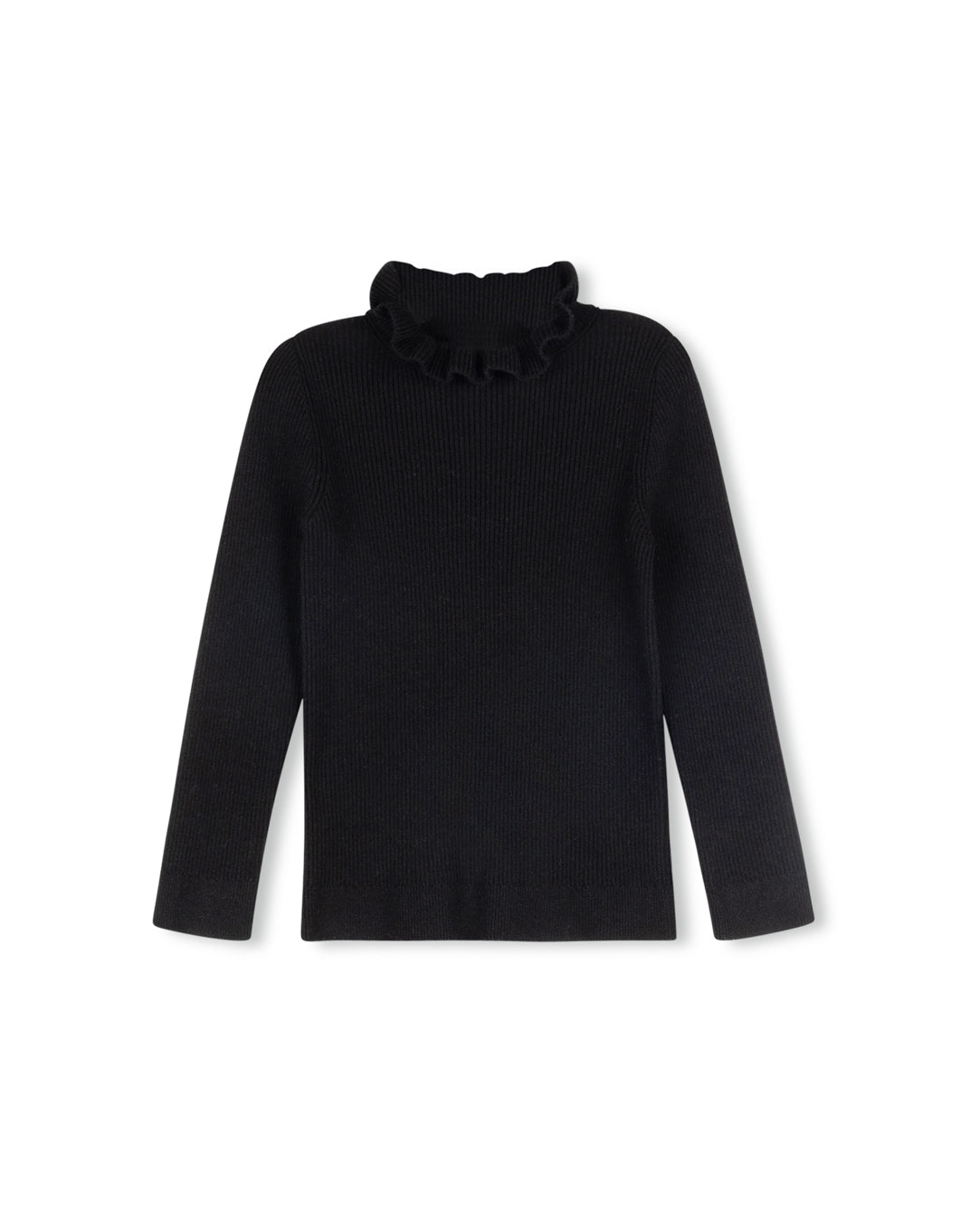 ONE CHILD RUFFLE COLLAR SWEATER
