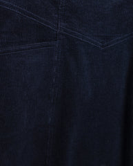 VIBE 2PC LEON CABLE KNIT HOODIE WITH LEON MAXI CORDUROY SKIRT