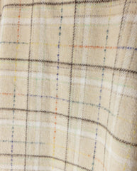 MALLORY & MERLOT MARCO PLAID WOOL MAXI SKIRT