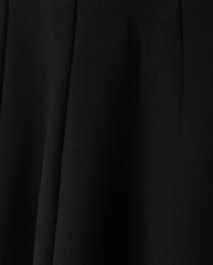 HELLO YELLOW PONTI PANELED SKIRT