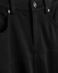 VIBE FLYFRONT FLAIR SWEATSHIRT MIDI SKIRT