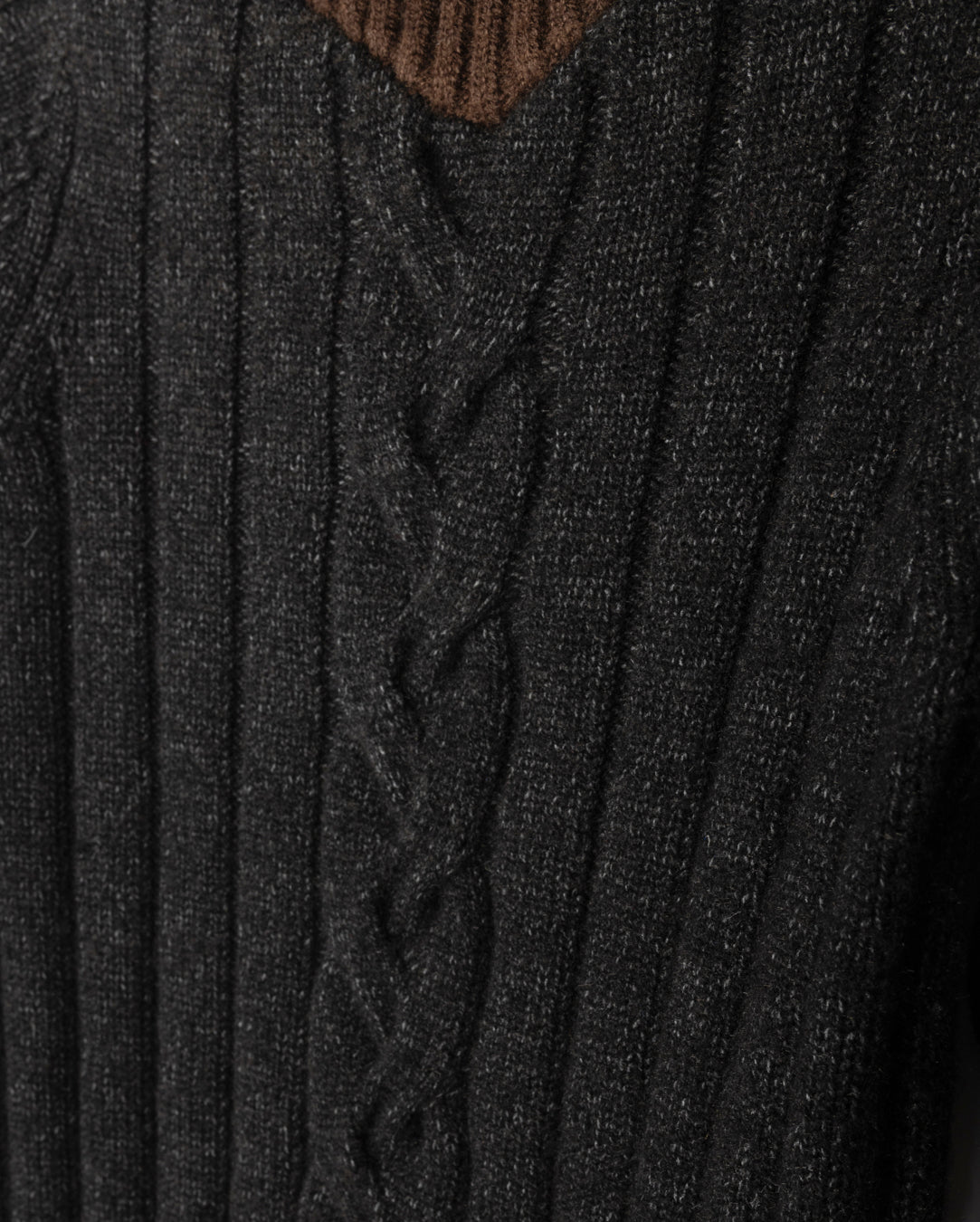 HARPER JAMES CENTER CABLE KNIT SWEATER