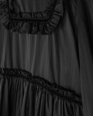 LILOU TAFFETA TIERED  GOWN
