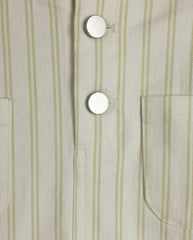 PHIL AND PHOEBE 2PC MINA GRAPHIC FLORAL TEE WITH DOUBLE STRIPE DENIM SKIRT