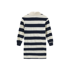 PHIL AND PHOEBE TRILL STRIPED SWEATSHIRT DRESS