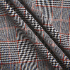 MINIMAL PLAID FINE MIDI JUMPER