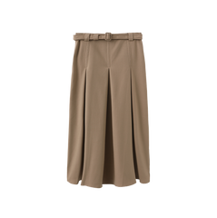 MALLORY & MERLOT MICA WOOL MIDI SKIRT