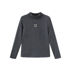PHIL AND PHOEBE 2PC MILA CREST TURTLENECK WITH PLEATED SKIRT