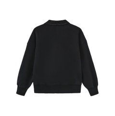PHIL AND PHOEBE HALF CORDUROY DETAILED SWEATSHIRT
