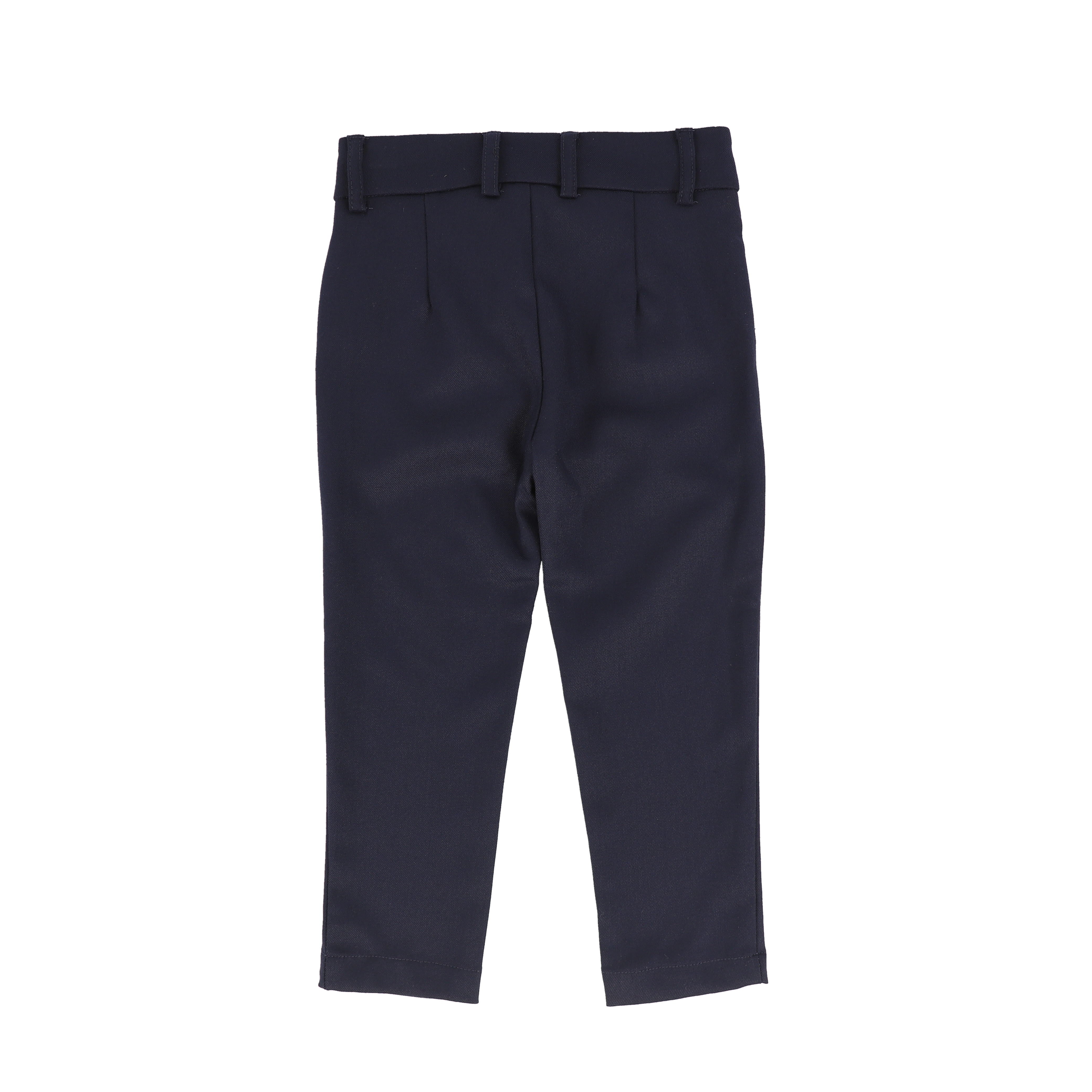 BAMBOO FITTED WOOL DRESS PANTS