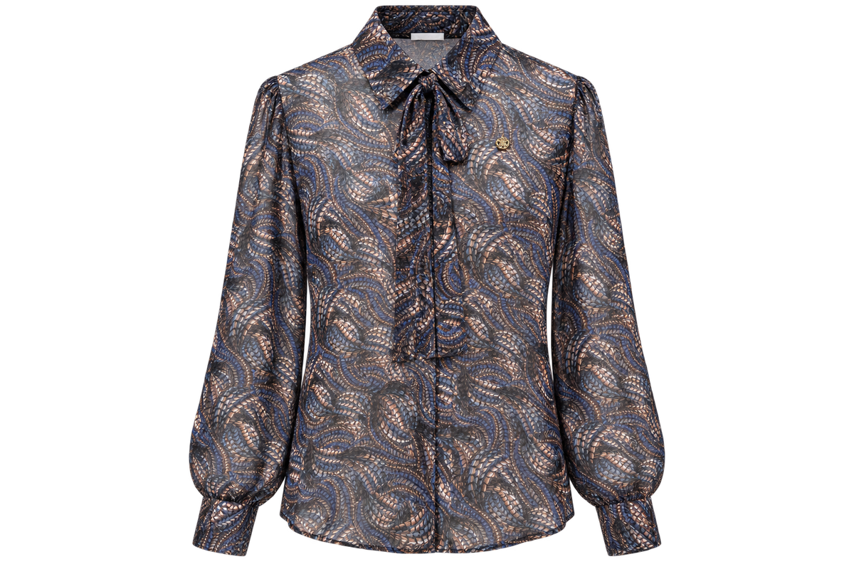 ROBERTO CAVALLI PRINT LOGO SHIRT