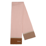 CHLOE COLORBLOCK CHLOE SCARF