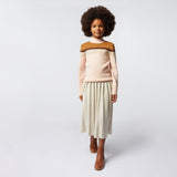 CHLOE PLEATED SKIRT