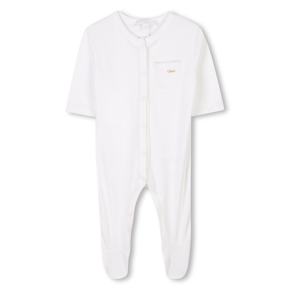 CHLOE 2PC FOOTIE WITH PULL ON HAT SET