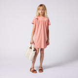 CHLOE DRESS WITH RUFFLE UNDER SLEEVE HIGHWAISTED