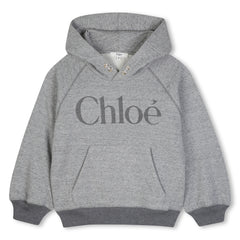 CHLOE LOGO HOODED SWEATSHIRT