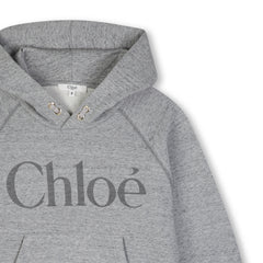 CHLOE LOGO HOODED SWEATSHIRT