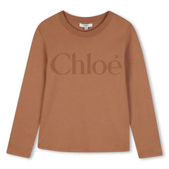 CHLOE L/S LOGO TSHIRT