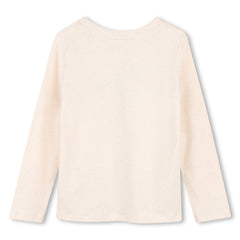CHLOE L/S LOGO FLOWER PRINT T