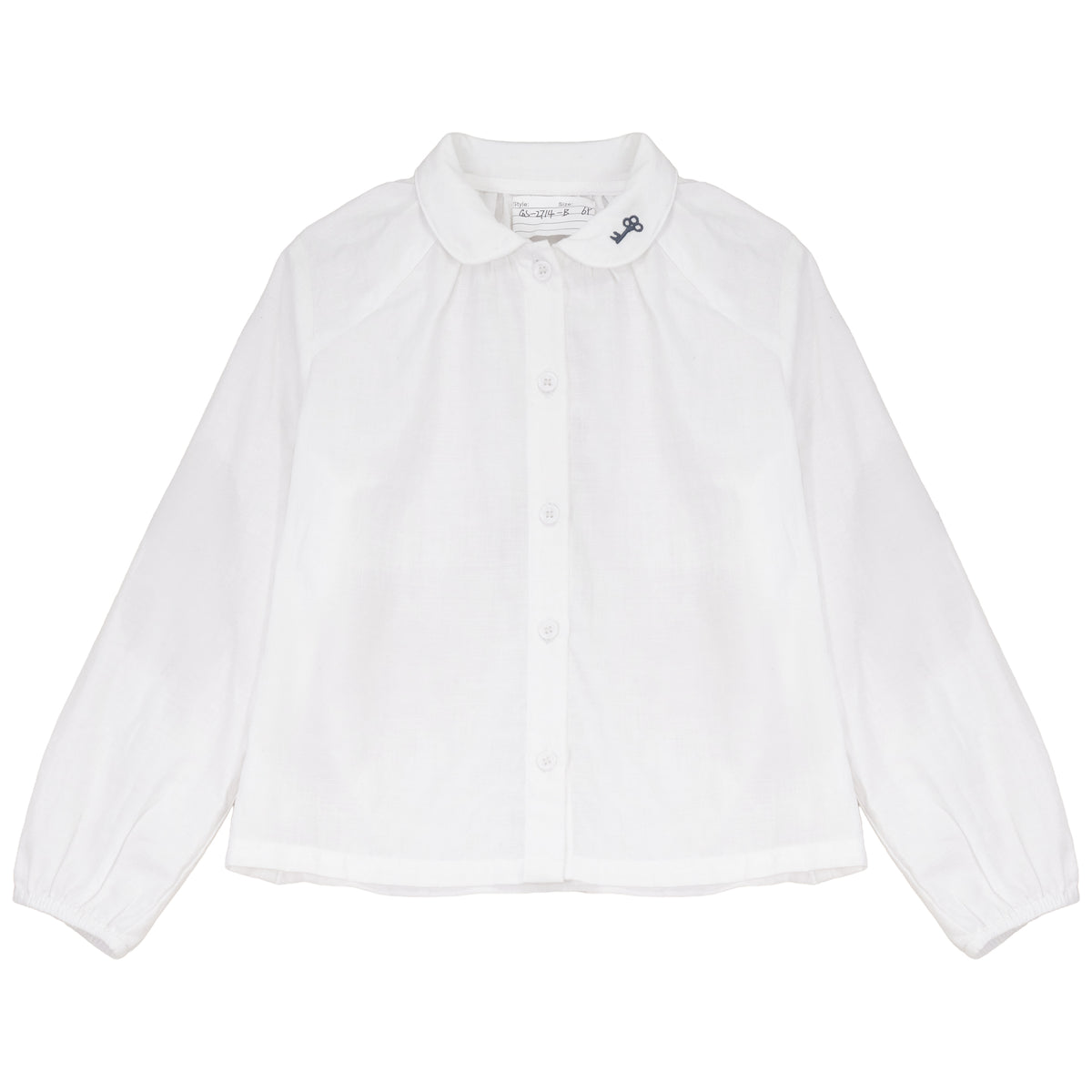 CALLA LILI SHIRT WITH EMBROIDERY DETAIL