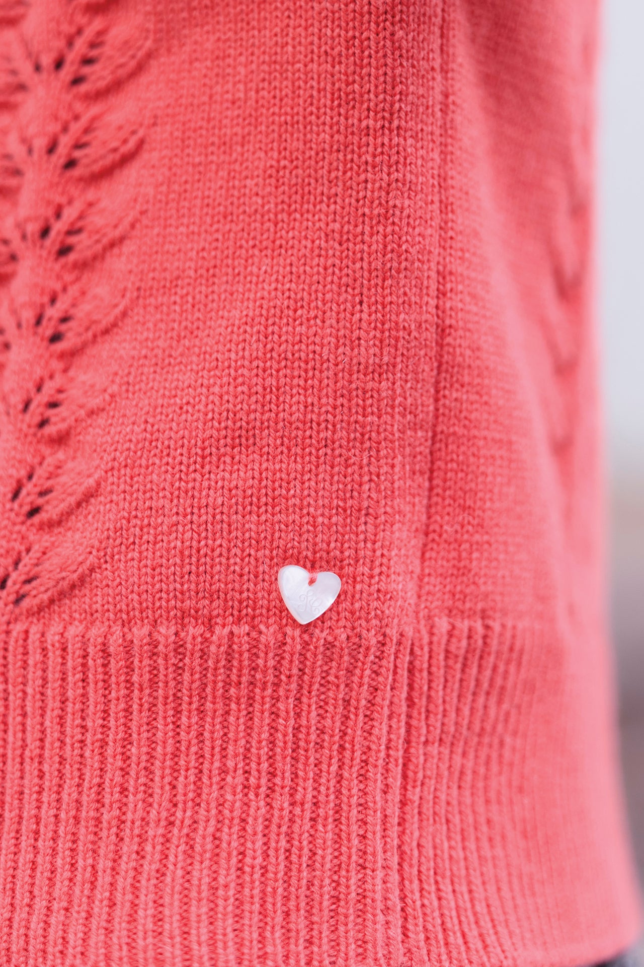 TARTINE ET CHOCOLAT KNIT BUTTON DOWN CARDIGAN