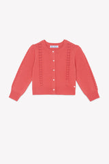 TARTINE ET CHOCOLAT KNIT BUTTON DOWN CARDIGAN