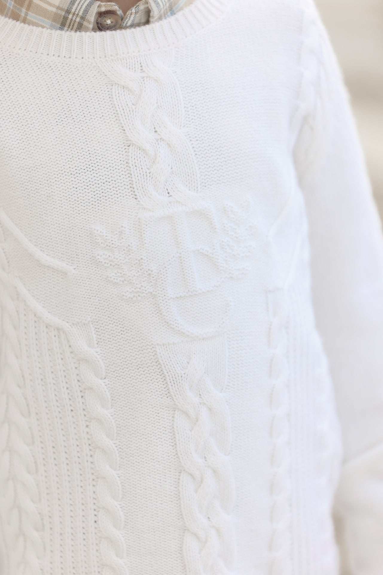 TARTINE ET CHOCOLAT CABLE SWEATER