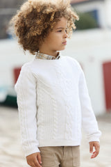 TARTINE ET CHOCOLAT CABLE SWEATER