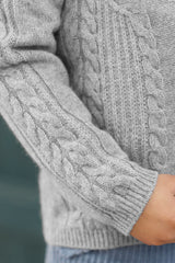 TARTINE ET CHOCOLAT CABLE SWEATER