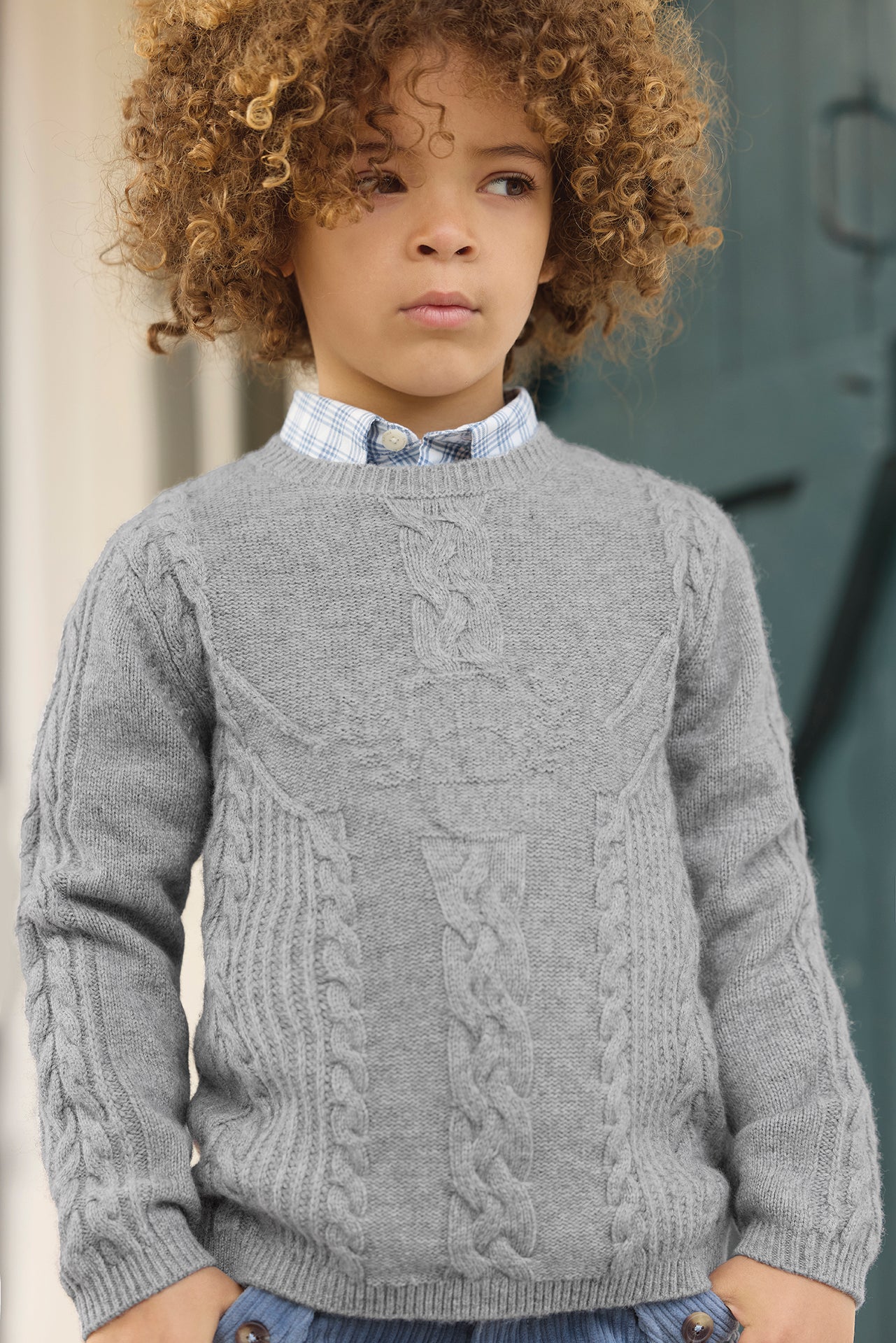 TARTINE ET CHOCOLAT CABLE SWEATER