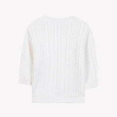 TARTINE ET CHOCOLAT CABLE SWEATER