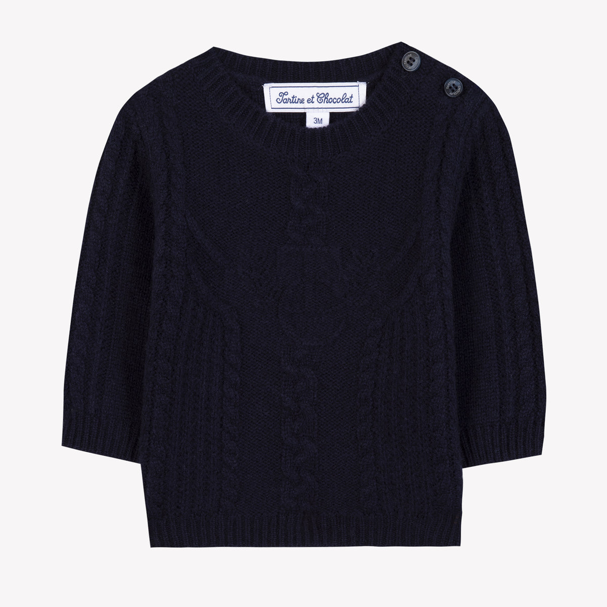 TARTINE ET CHOCOLAT CABLE SWEATER