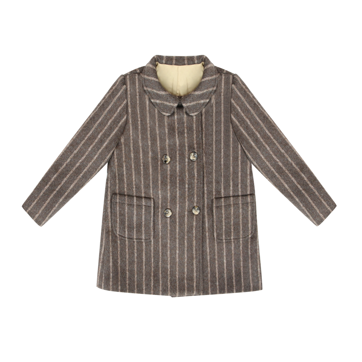 COCO BLANC DOUBLE BREASTED COAT