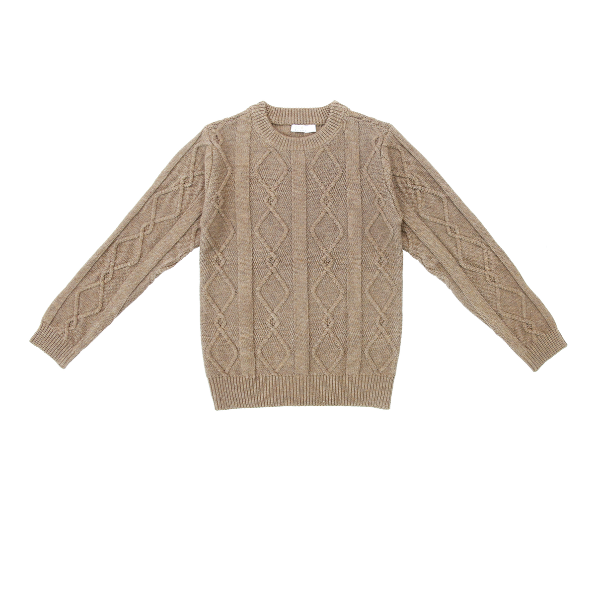 COCO BLANC DIAMOND CREW SWEATER