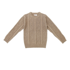 COCO BLANC DIAMOND CREW SWEATER