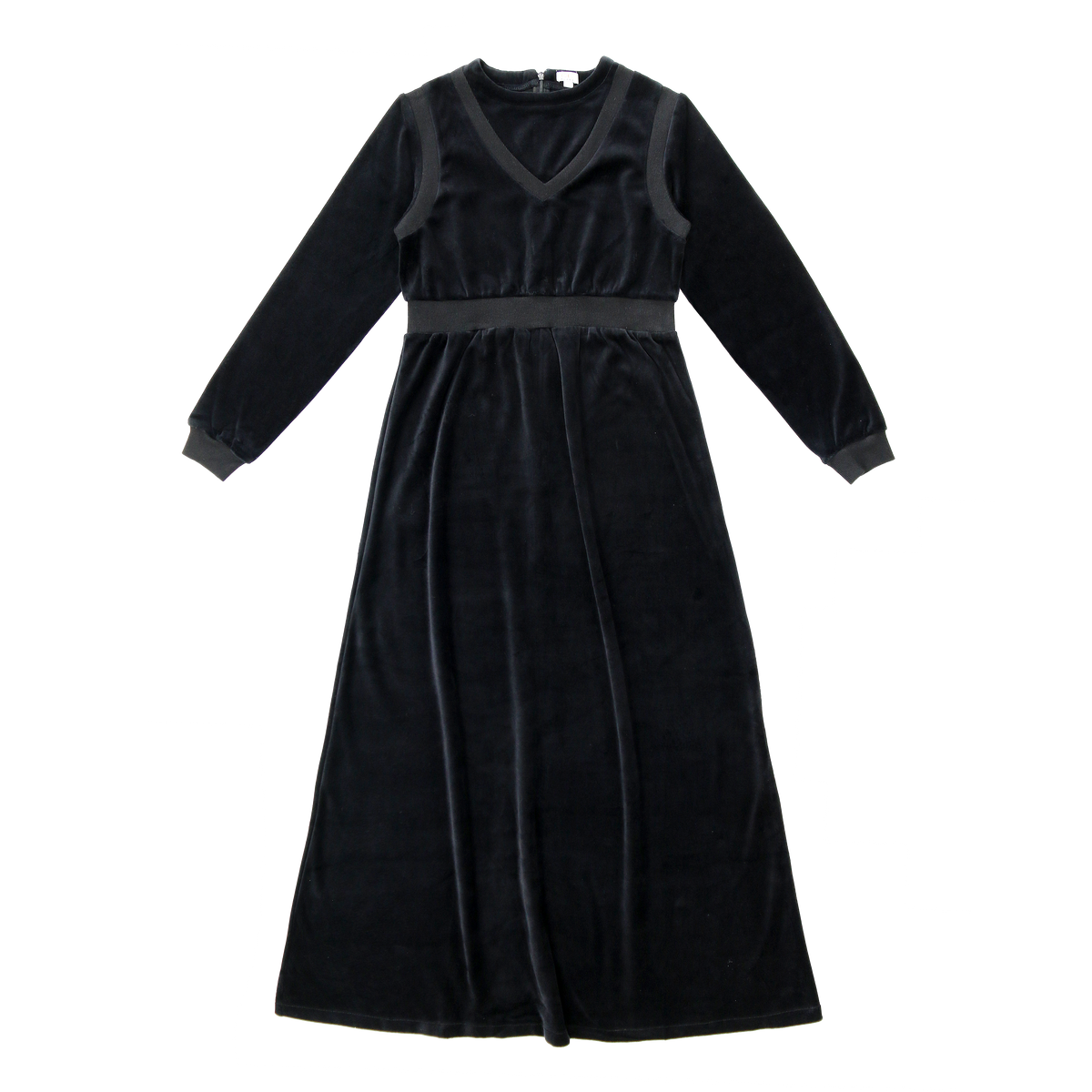 COCO BLANC VELOUR MAXI