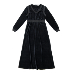 COCO BLANC VELOUR MAXI