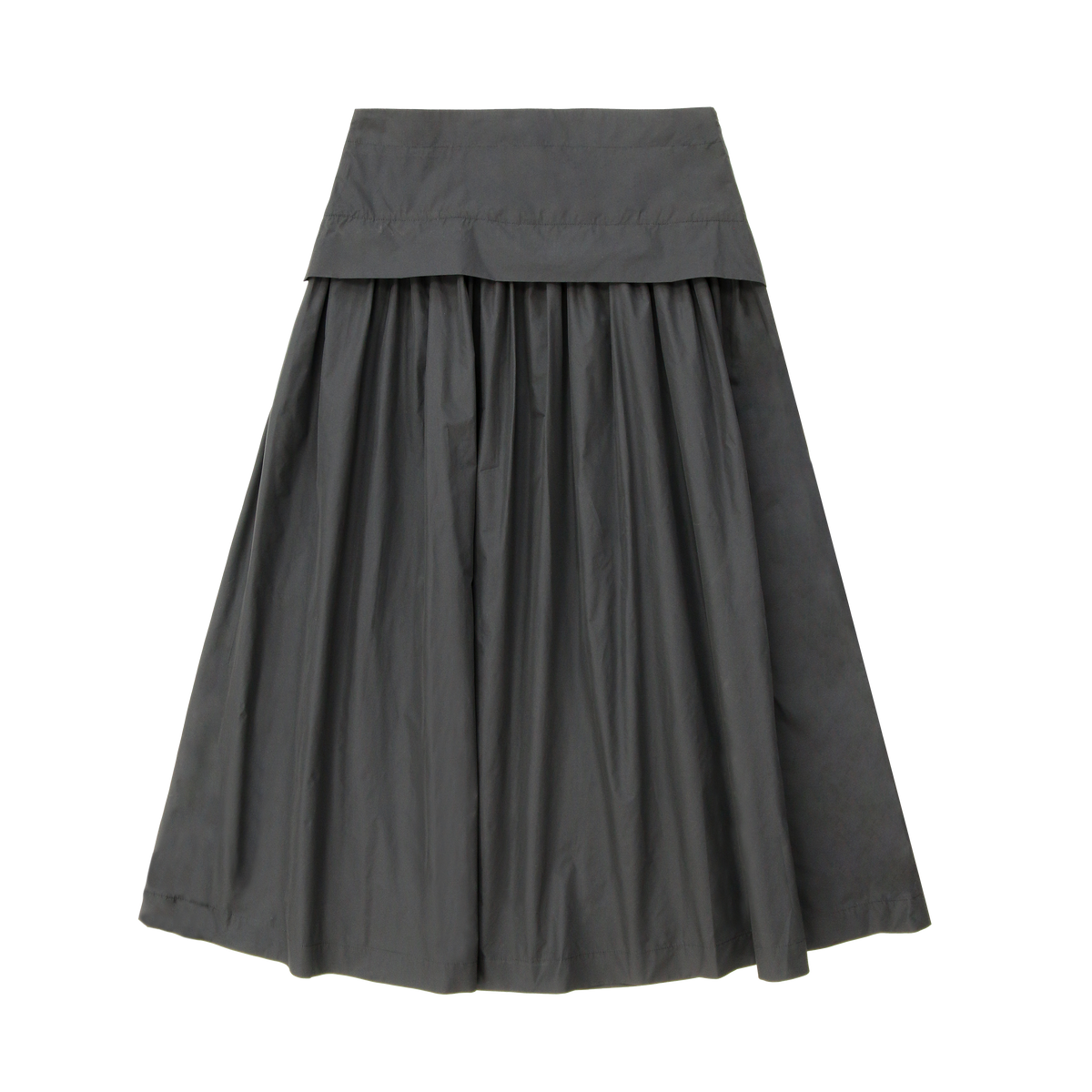 COCO BLANC TAFETTA SKIRT