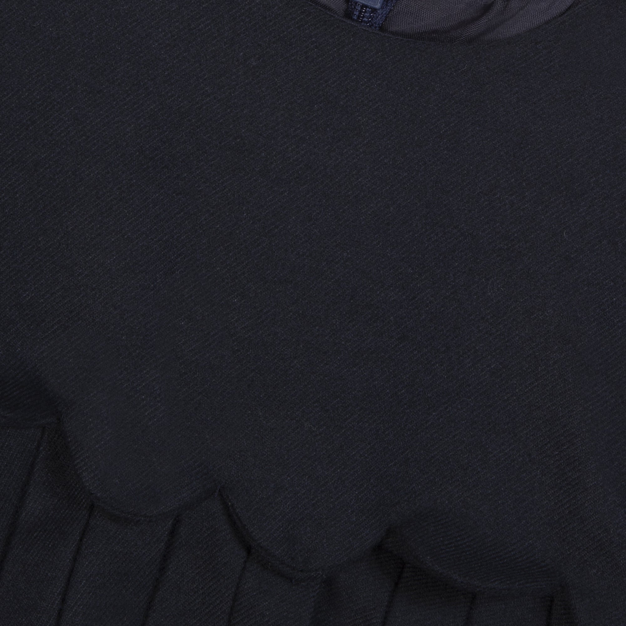 TARTINE ET CHOCOLAT PLEATED SCALLOP DRESS